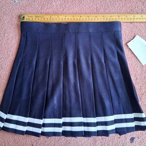 Chasse Knife Pleated Cheer Skirt (navy blue)
